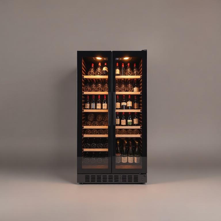 Integrated wine cooler